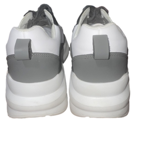 Mata White Sneakers Women Size 9 chunky Trainers Platform Casual Comfy sporty - Picture 5 of 8